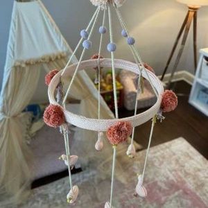 Anthropologie Pink and Purple Kids Mobile
